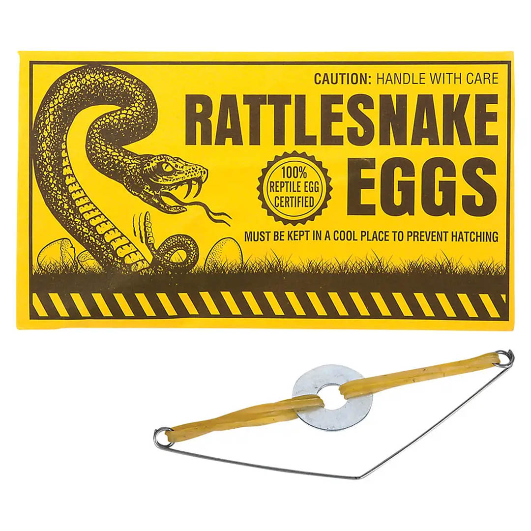 Joke Rattlesnake Egg Sound Toy