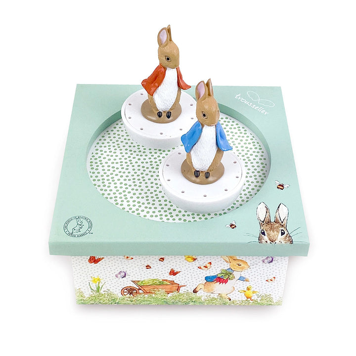 Dancing Peter Rabbit Music Box- Beatrix Potter