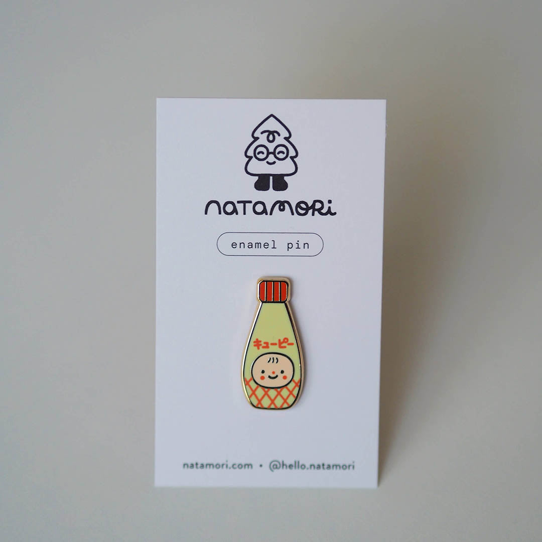 Kewpie mayo • enamel pin