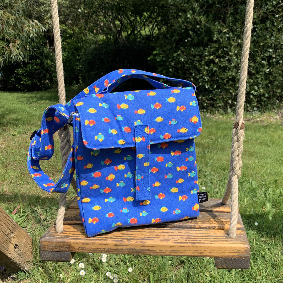 Kiddie Insulated Lunch Bag- Sea