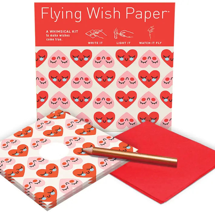 Flying Wish Paper Set: Valentine Sweethearts