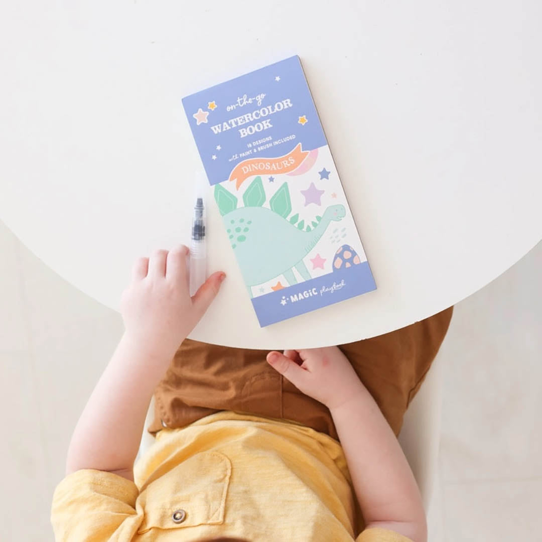 Dinosaur Watercolor Book