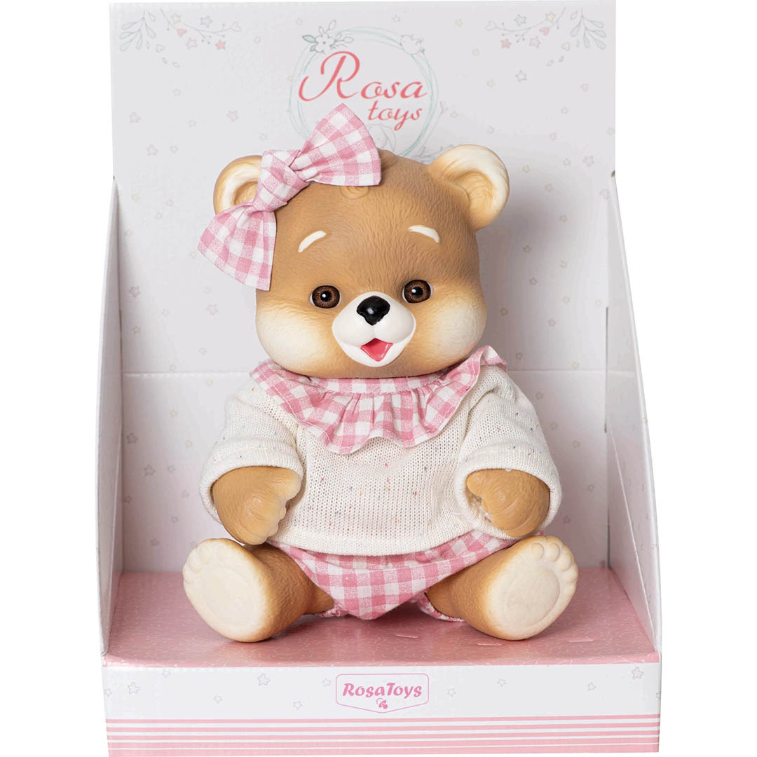 Teddy Bear with Knit Top and Bloomers