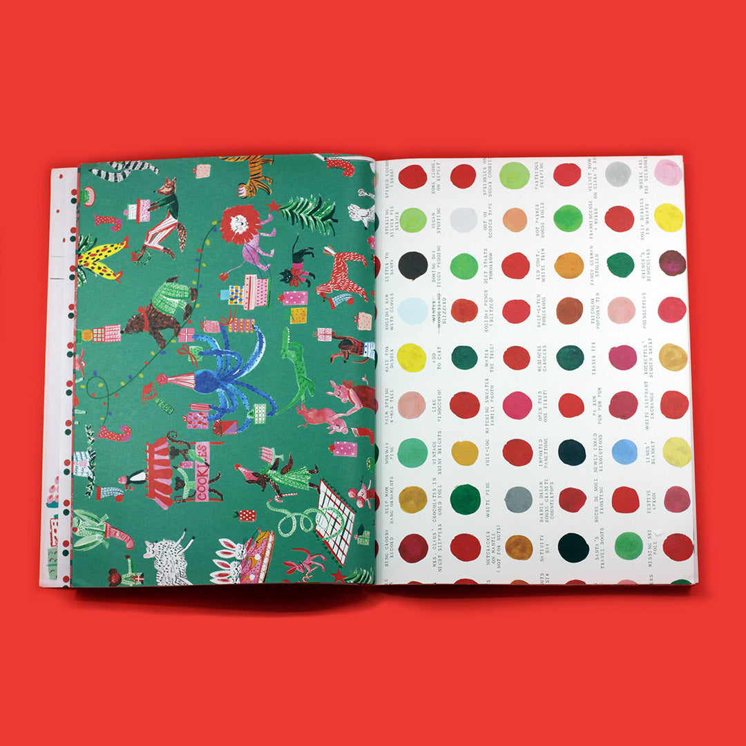 NEW Gift Wrap Paper- Very Delightful Holiday Wrapping Paper Book