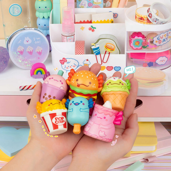 Snaxolotl Mini Squishy Toys