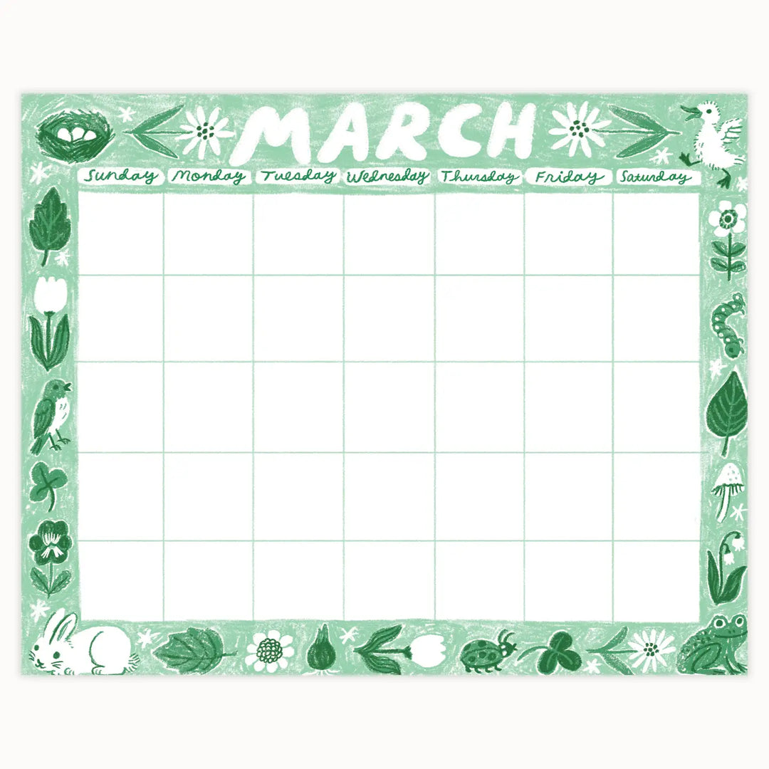 Phoebe Wahl Giant Sheet Calendar