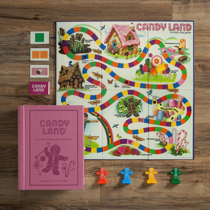 Candy Land Vintage Game Bookshelf Edition