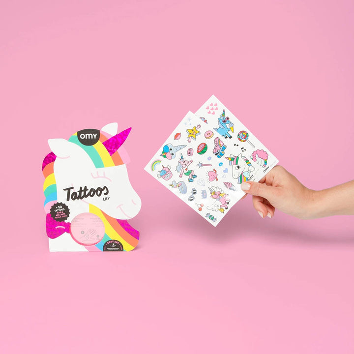 NEW Unicorn Temporary Tattoos