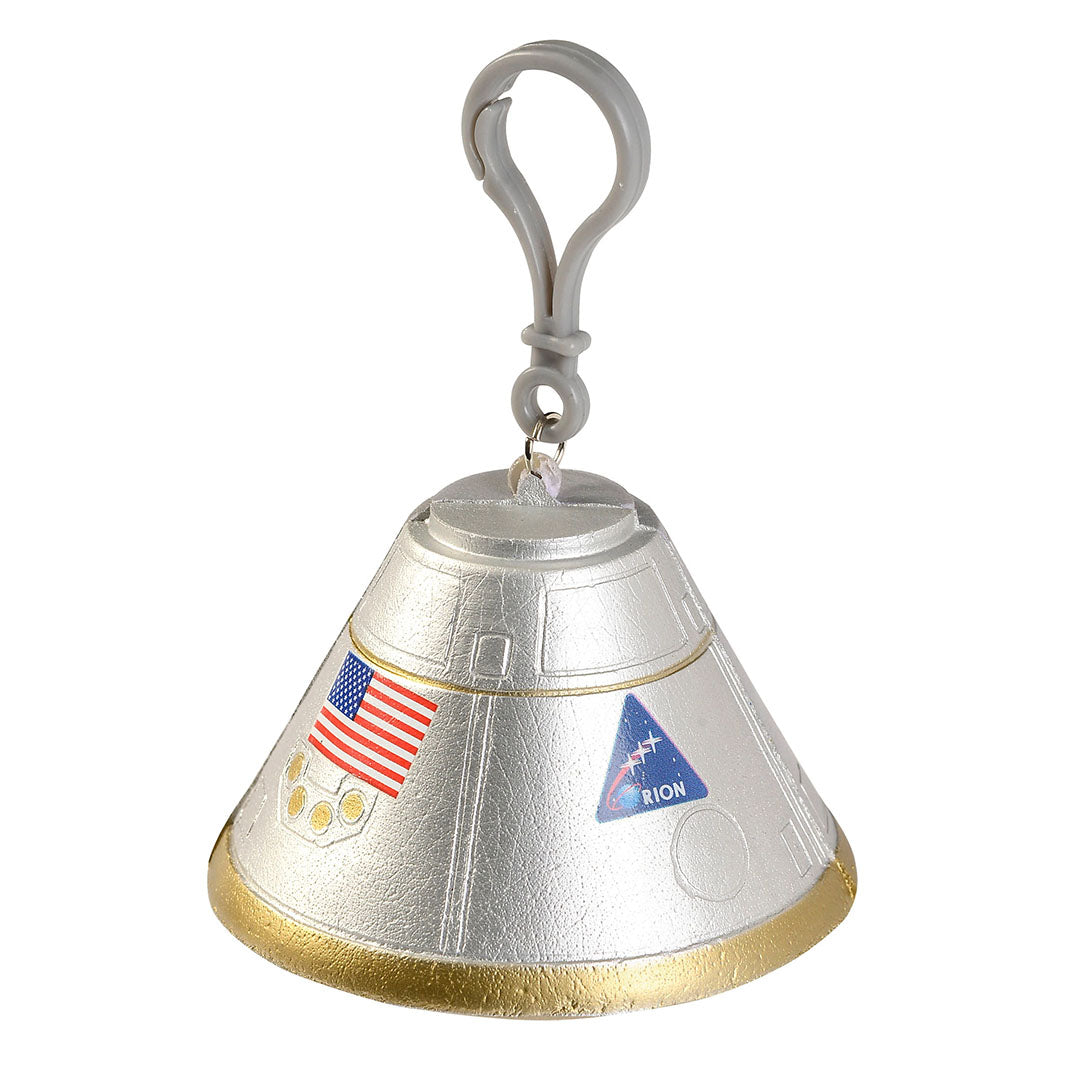 Orion Space Capsule Foam Squeeze Toy W/Backpack Clip