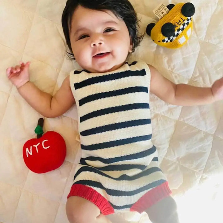 Organic Baby Toy - Big Apple Rattle