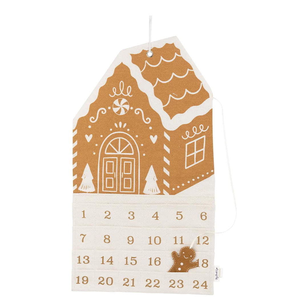 Gingerbread House Canvas Advent Calendar