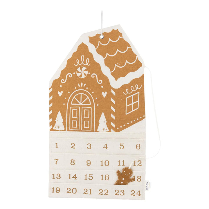 Gingerbread House Canvas Advent Calendar
