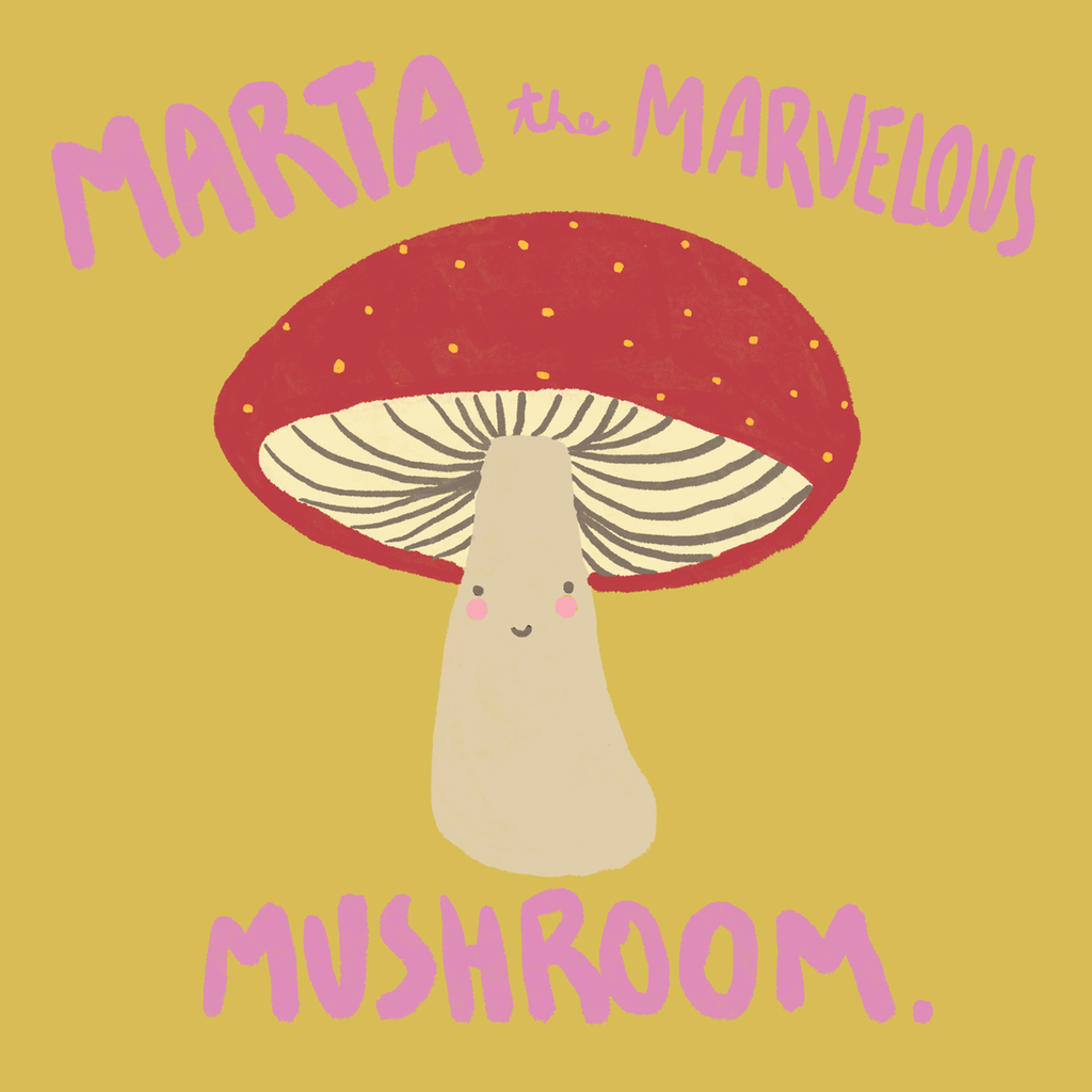 NEW DIY CRAFT KIT: Marta the Marvelous Mushroom