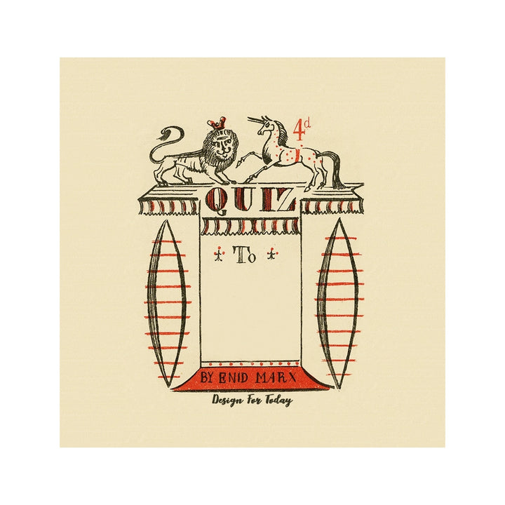 Enid Marx & Quiz Miniature Book