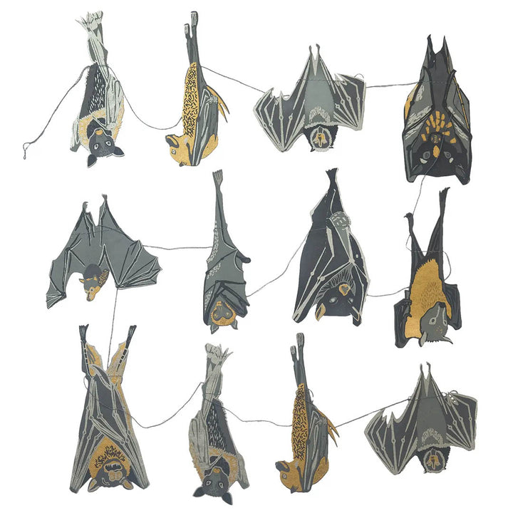 NEW Bats Sewn Garland