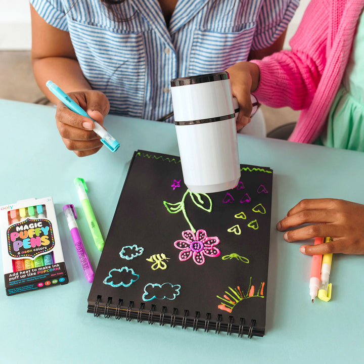 Magic Neon Puffy Pens