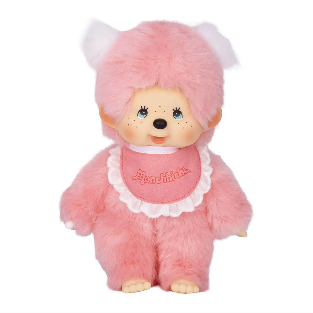 Monchhichi Pink Plush Girl