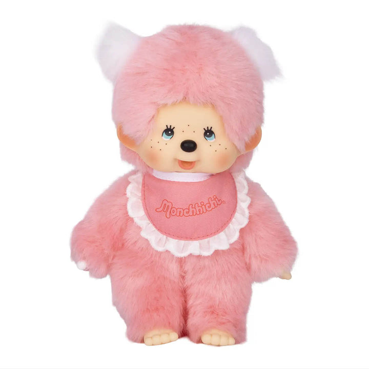 Monchhichi Pink Plush Girl