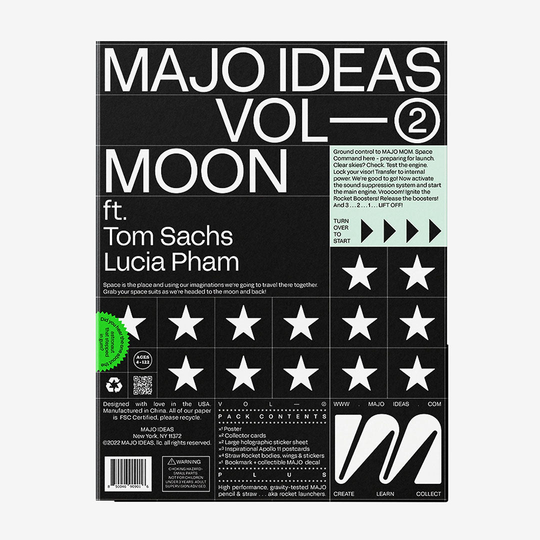 Vol ② — Moon Sticker Based Art Pack