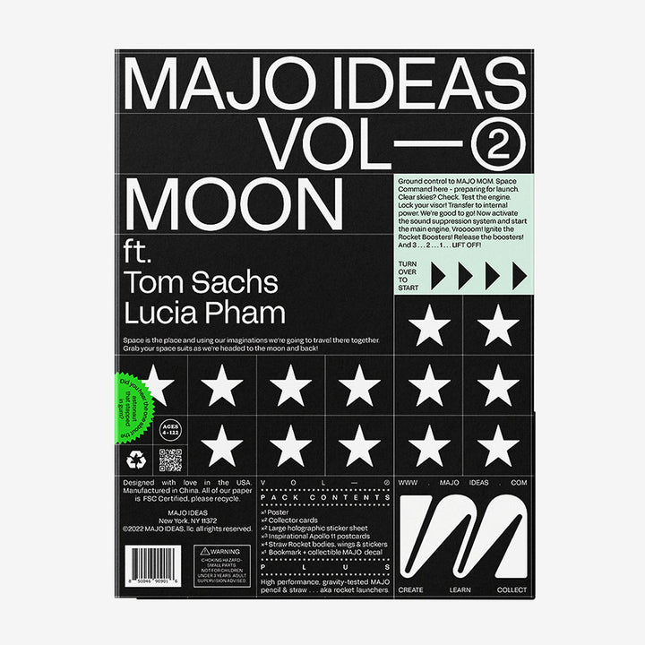 Vol ② — Moon Sticker Based Art Pack