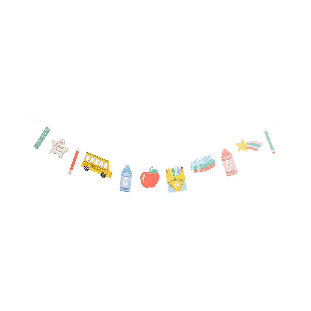 School Icons Banner