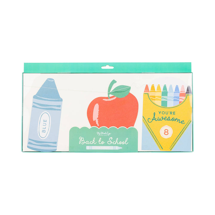School Icons Banner