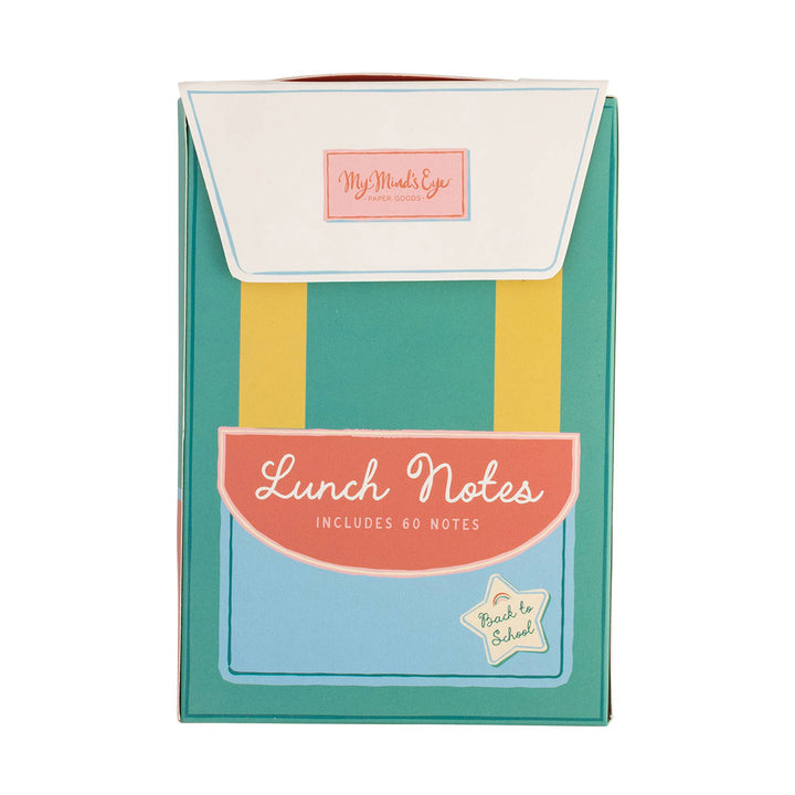 Back to School Lunchbox Notes