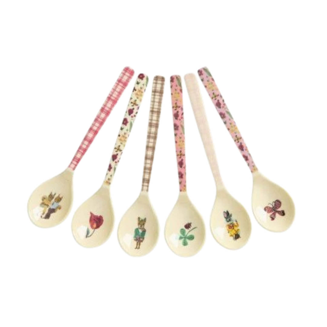 Nathalie Lété Melamine Teaspoon - Assorted Prints