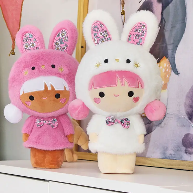 Pascale Stuffed Plush Doll - Raspberry Sorbet Edition