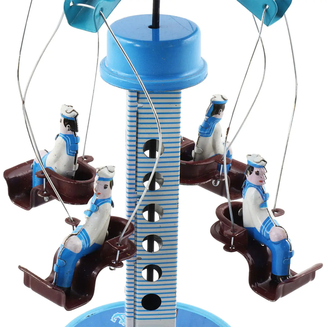 Retro Tin Toy Sailors Carousel