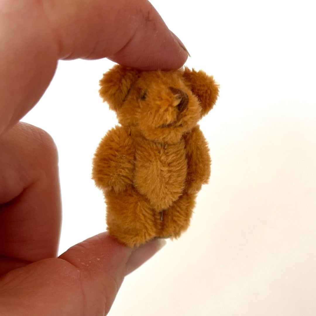 Dollhouse Miniatures: Stuffed Teddy Bear - Ginger