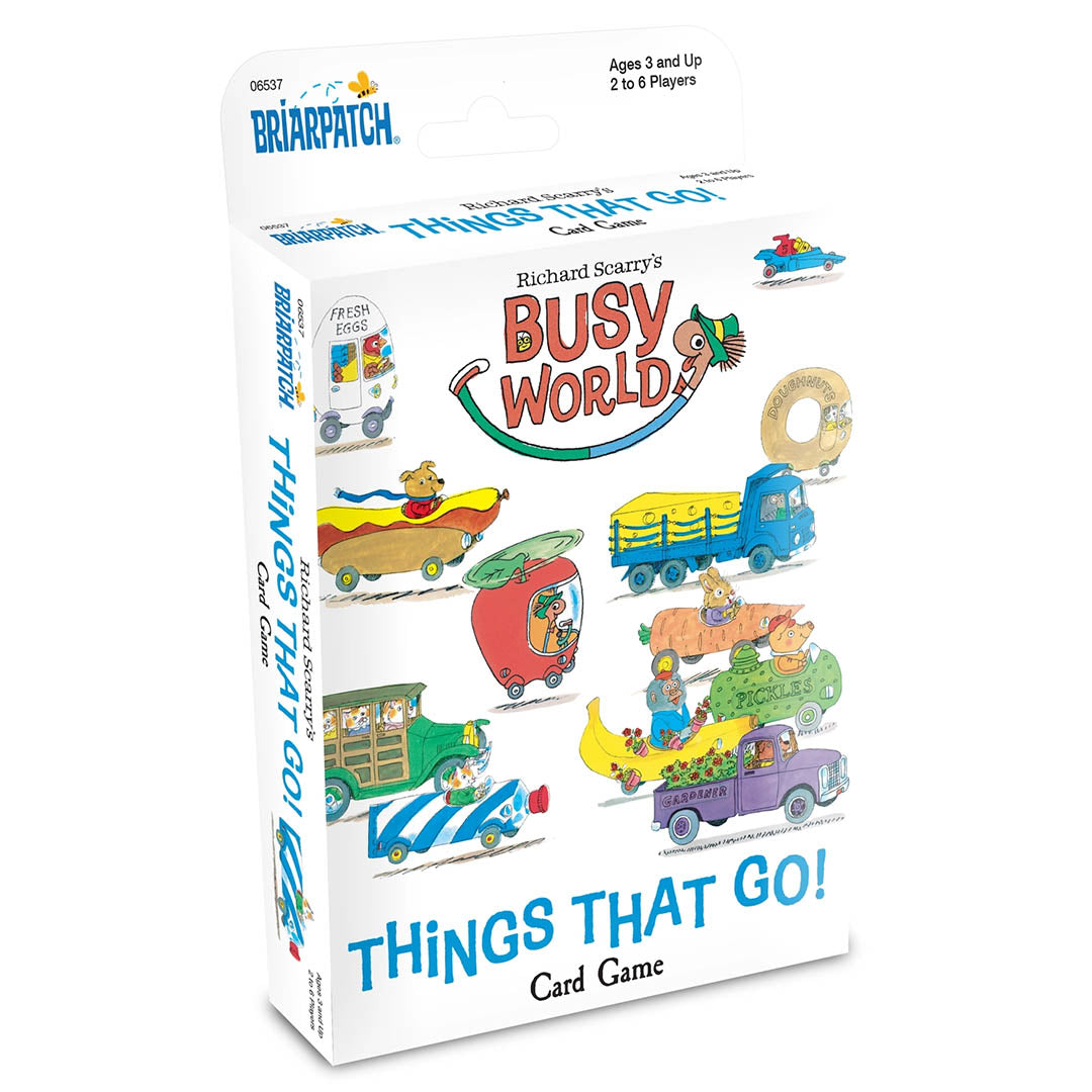 NEW Richard Scarry Things That Go Card Game