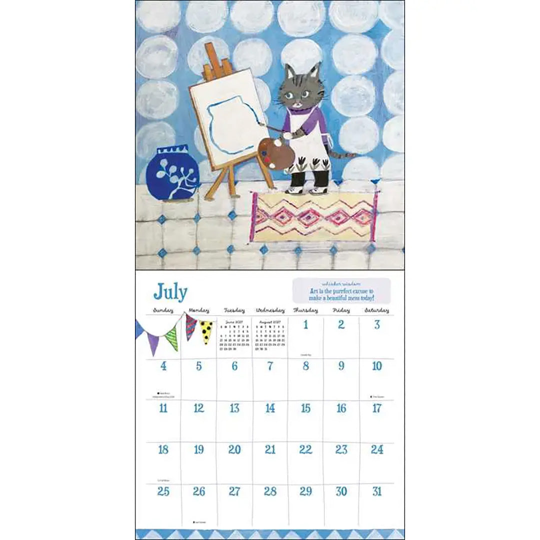 Sally Welchman 2027 Wall Calendar Cats
