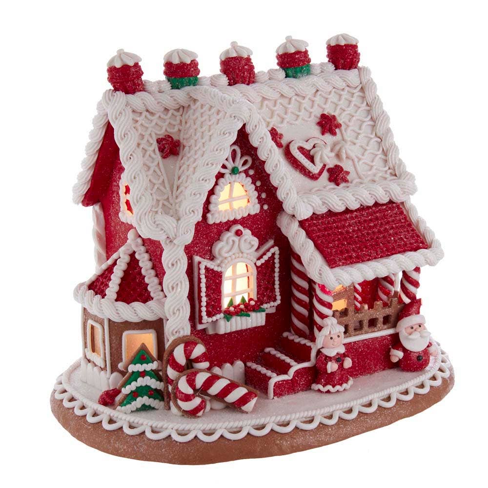 NEW Santa Gingerbread House