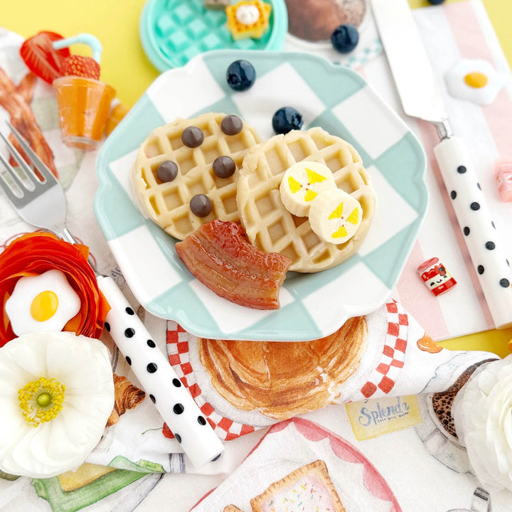 Scented Natural Sensory Play Dough Kit- Sunny Side Diner (Pancakes and Syrup)