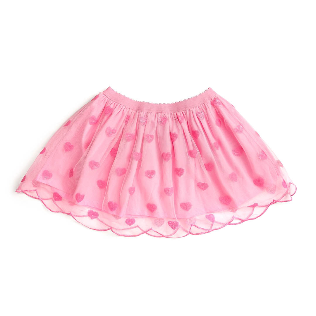 Mini Sequin Hearts Valentine's Day Tutu