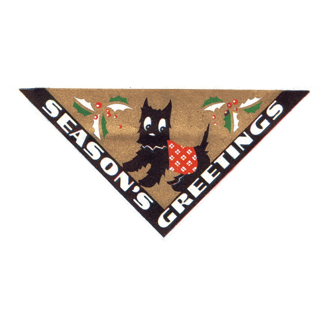 Vintage Christmas - Holiday Sticker Box