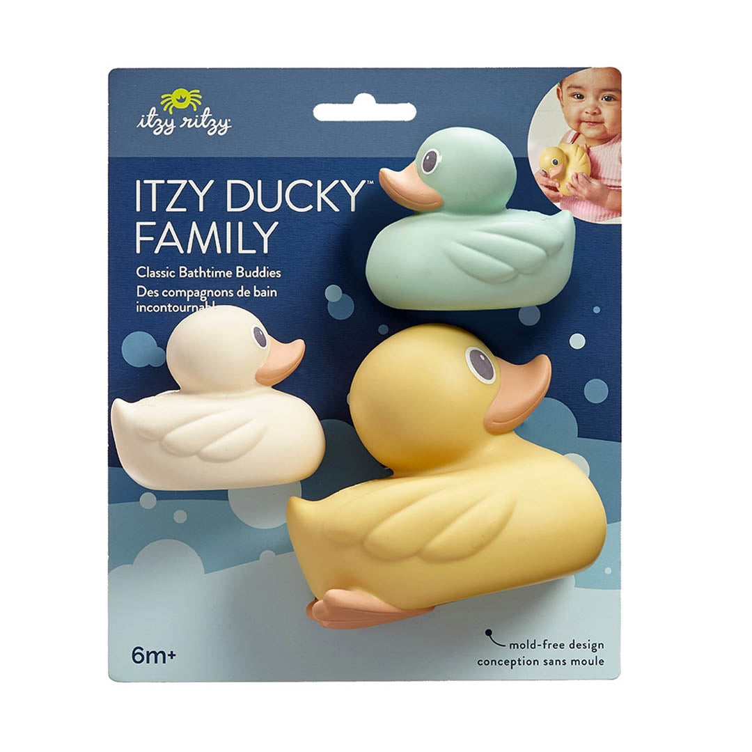 Itzy Ducky Family Bath Toys Set of 3