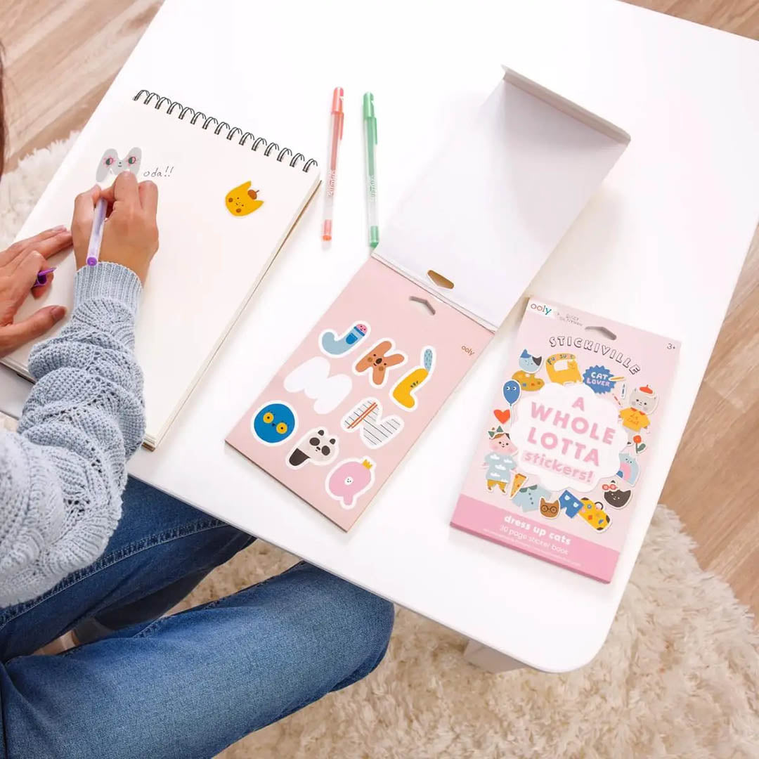 Stickiville X Suzy: Dress Up Cats - A Whole Lotta Sticker Book