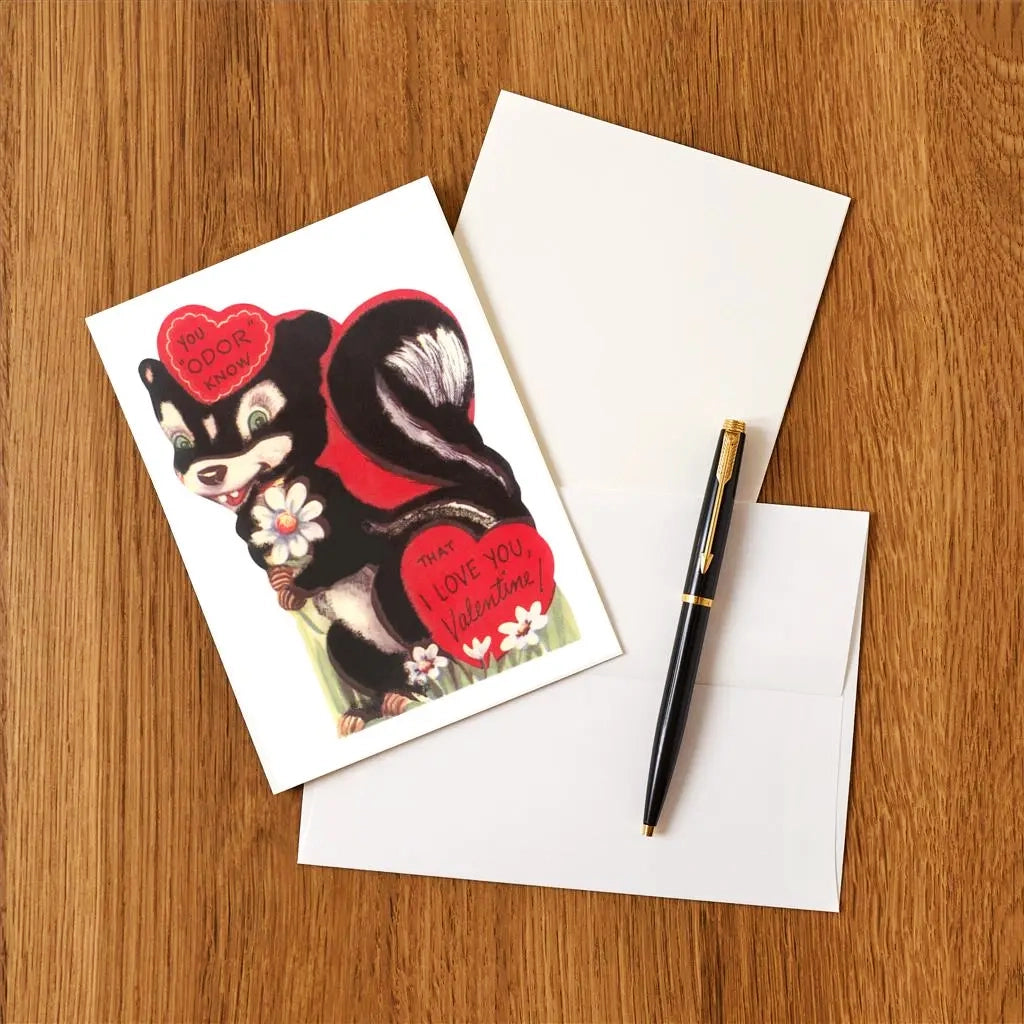Greeting Card- Vintage Skunk