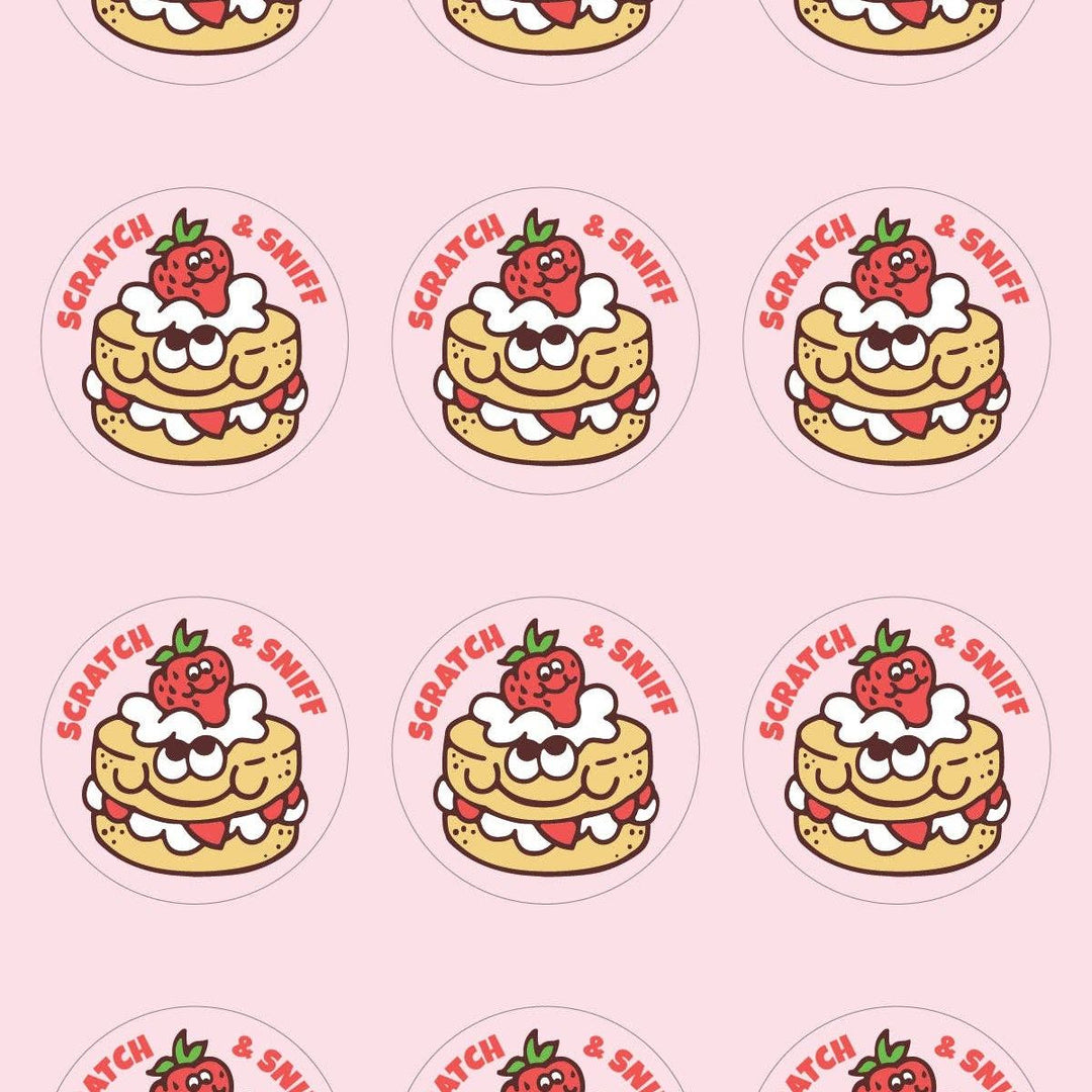 Strawberry Shortcake Scratch & Sniff Stickers