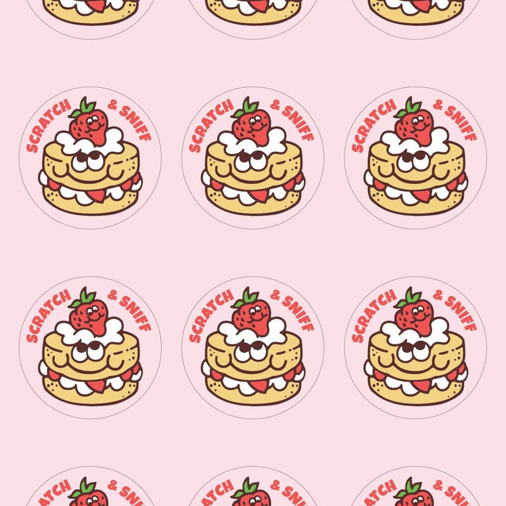 Strawberry Shortcake Scratch & Sniff Stickers