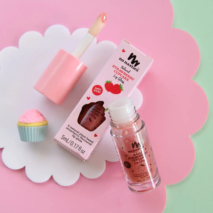 NEW Natural Kids Lip Gloss- Strawberry