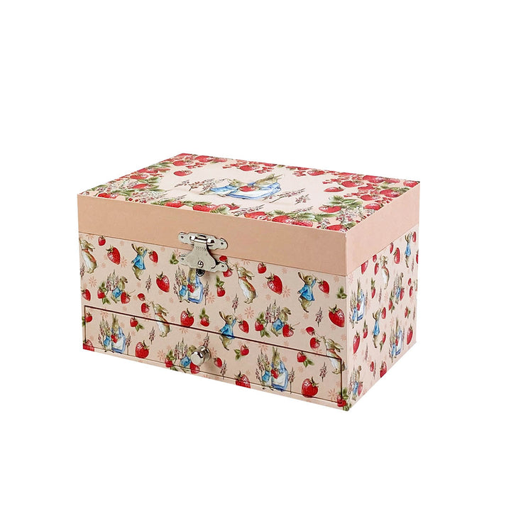 Peter Rabbit© Strawberries Musical Jewelry Box