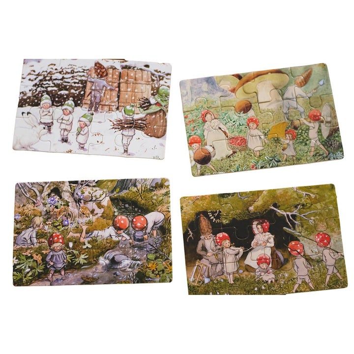 Elsa Beskow "Children of the Forest" Tray Puzzle