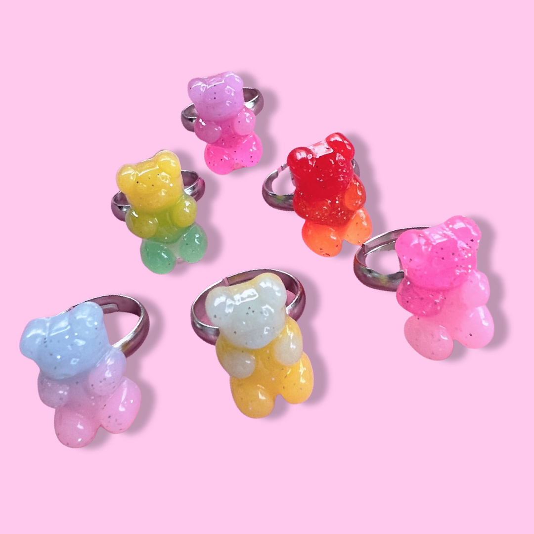 NEW Pop Cutie Gummie Bear Ring