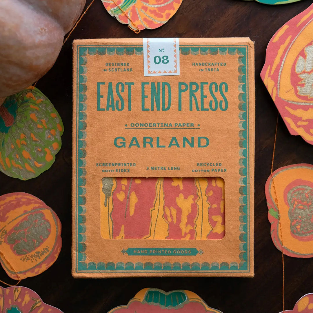 Pumpkins Concertina Garland