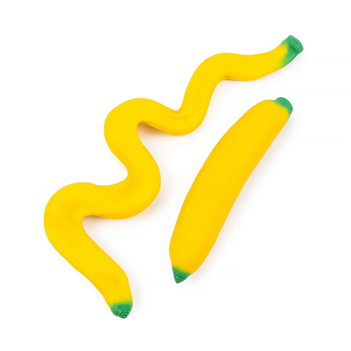 Crazy Banana Squishy Sensory Sand Toy