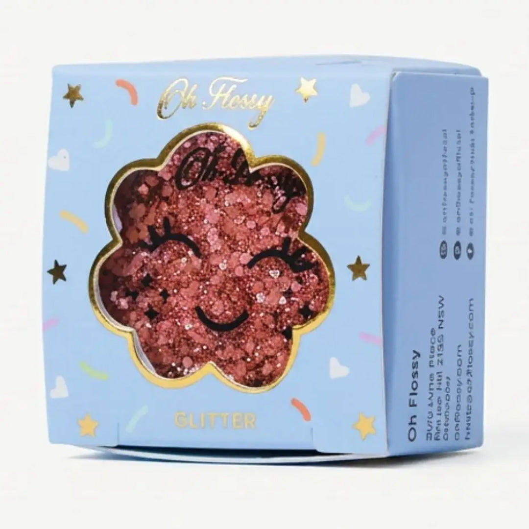 Oh Flossy Biodegradable Glitter - Pink Mix