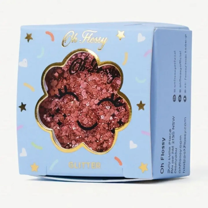 Oh Flossy Biodegradable Glitter - Pink Mix